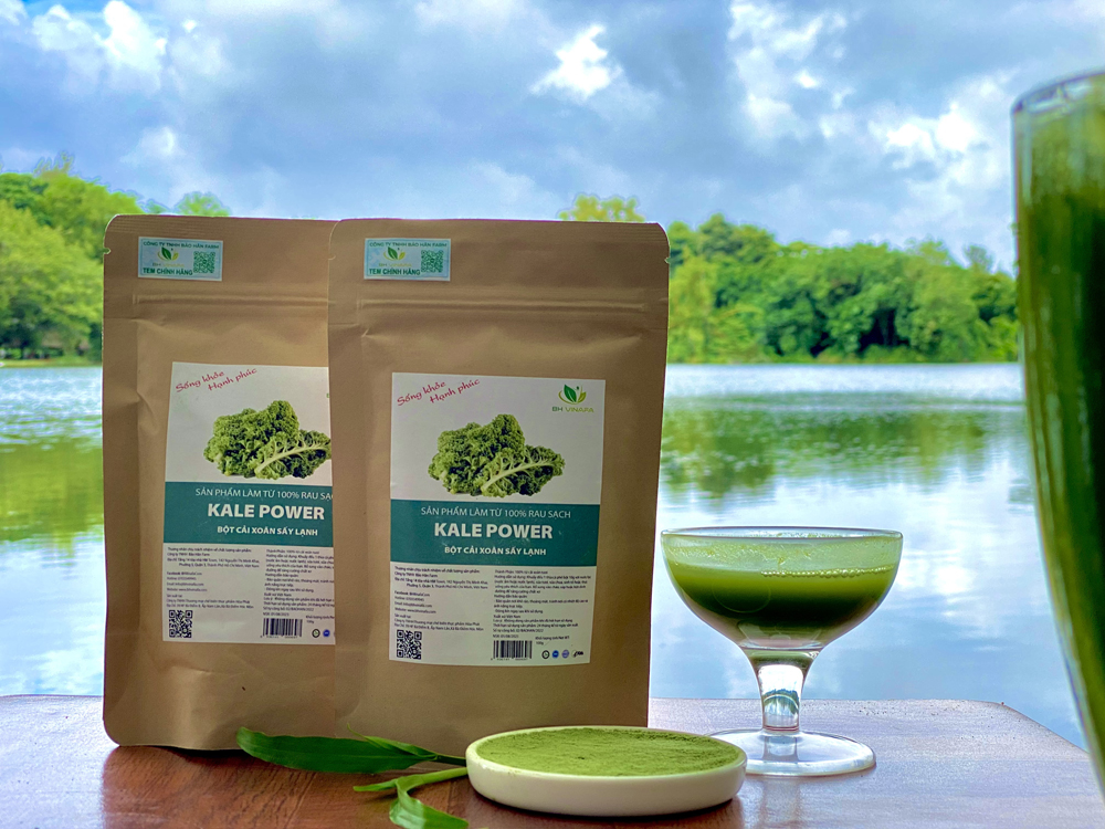 Cách dùng bột cải kale
